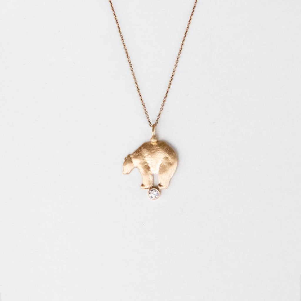 bear with diamond - Joanie Schwarz