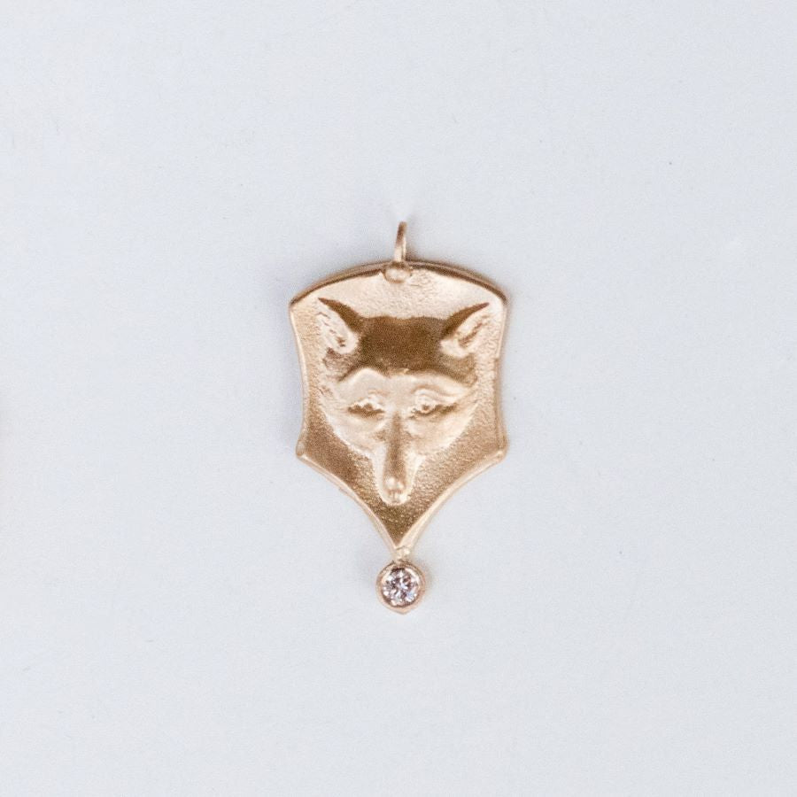 fox pendant - Joanie Schwarz