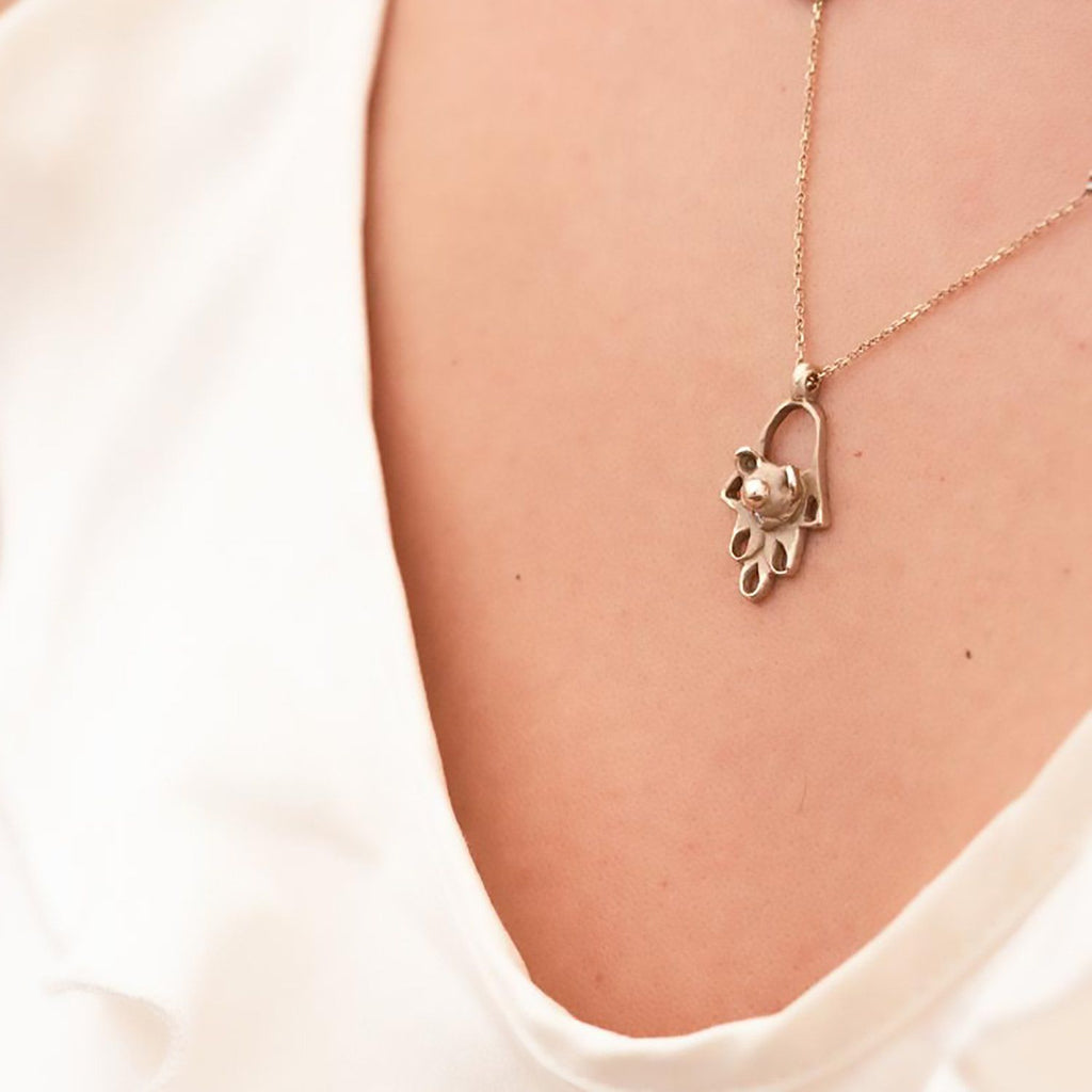 hamsa buddha bear - Joanie Schwarz