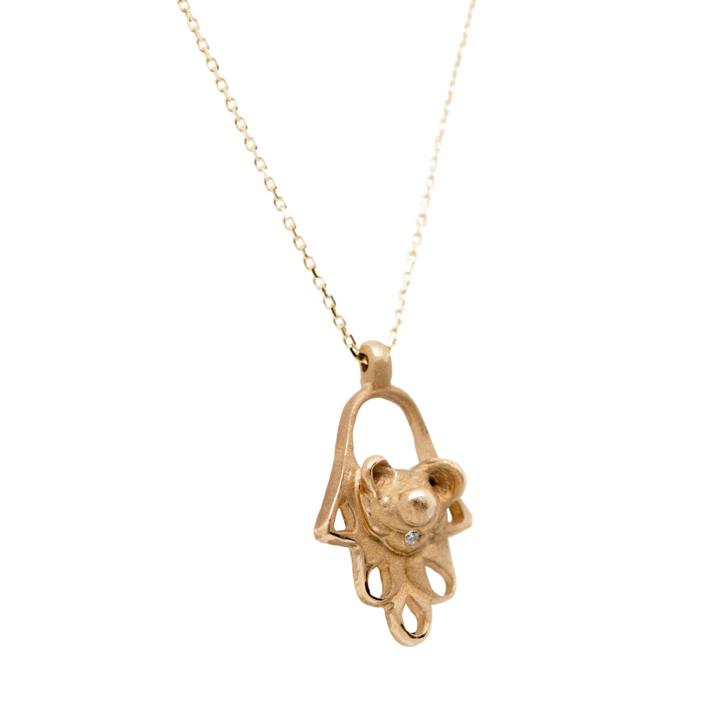 hamsa buddha bear - Joanie Schwarz